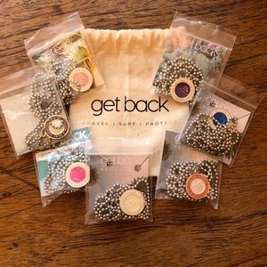 Lot of St. Christopher Surfer necklaces